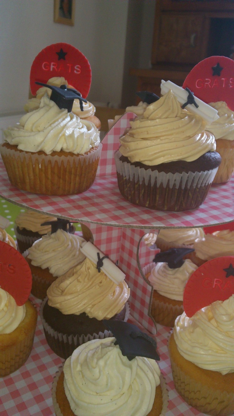 Cupcakes zur bestandenen Abschlussprüfung