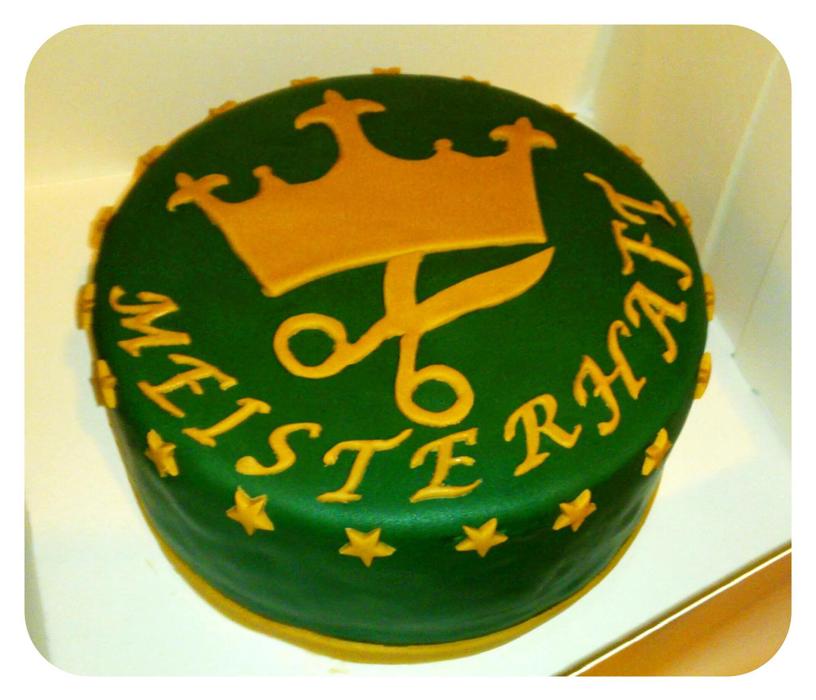 Kleine Torte zur Meisterprüfung