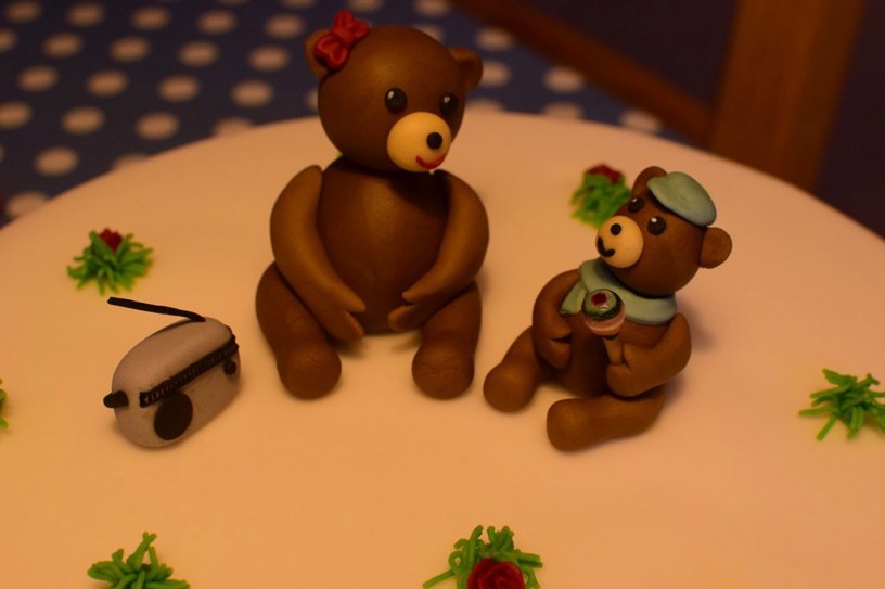 Mamabär und Babybär