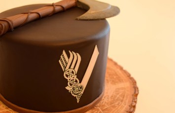 Vikings -Torte für echte Männer