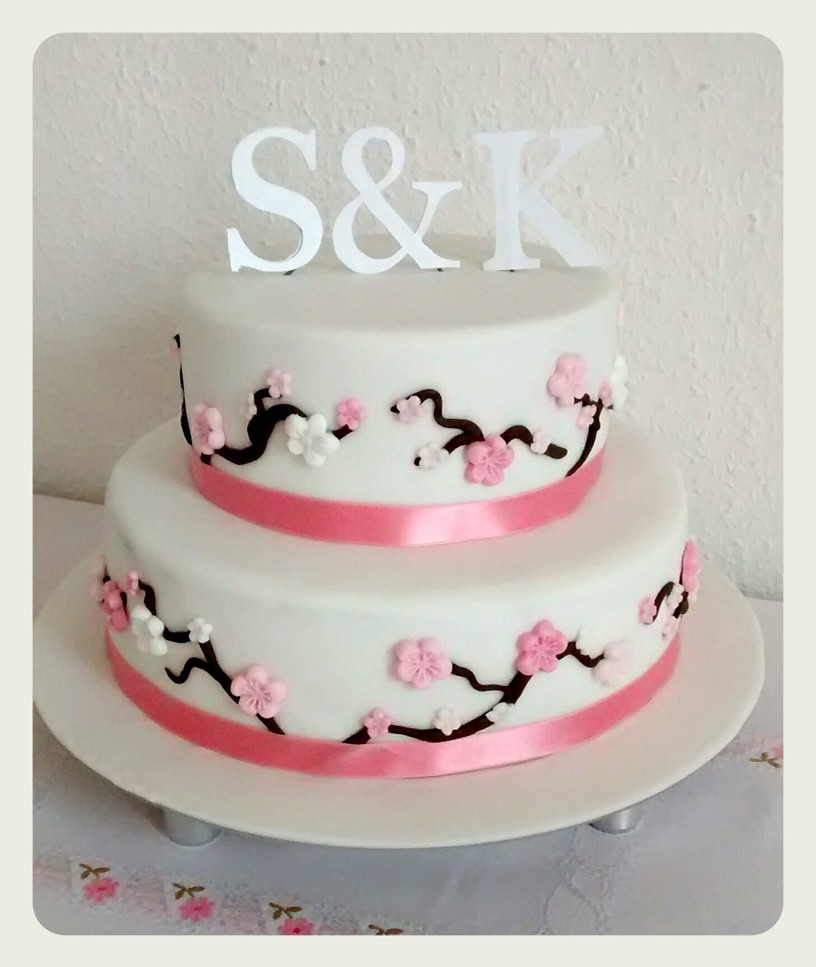 Zweistöckige zu unserem 10. Hochzeitstag