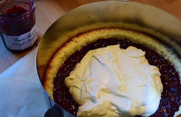 Sicherer Rand für cremige Füllung